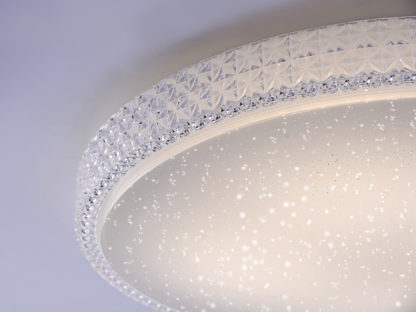 Plafond STAR, LED kristalleffekt, vit, transparent, stjärnhimmel - Bild 7
