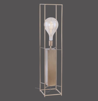 Golvlampa MODIG, modern design i mässing - Bild 2