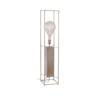 Golvlampa MODIG, modern design i mässing