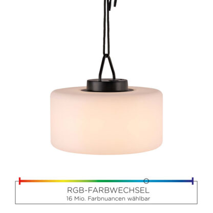 LED-pendellampa TANA, utomhus
