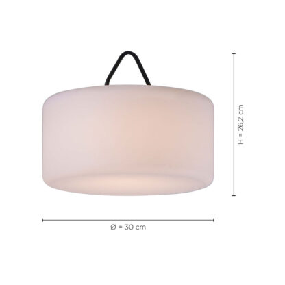 LED-pendellampa TANA, utomhus