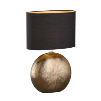 Bordslampa brons