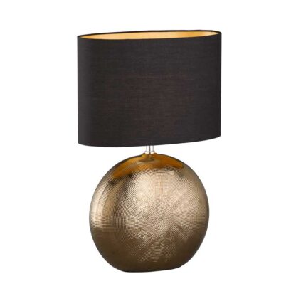 Bordslampa brons