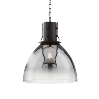 Pendellampa glas retro