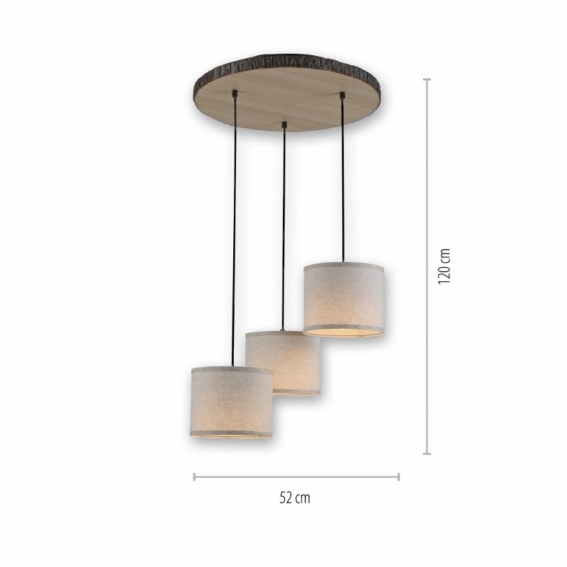 Taklampa BARKA - Bild 4