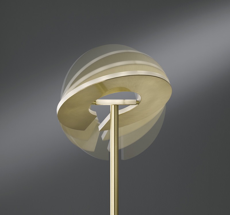 Golvlampa DENT med läslampa - Bild 2