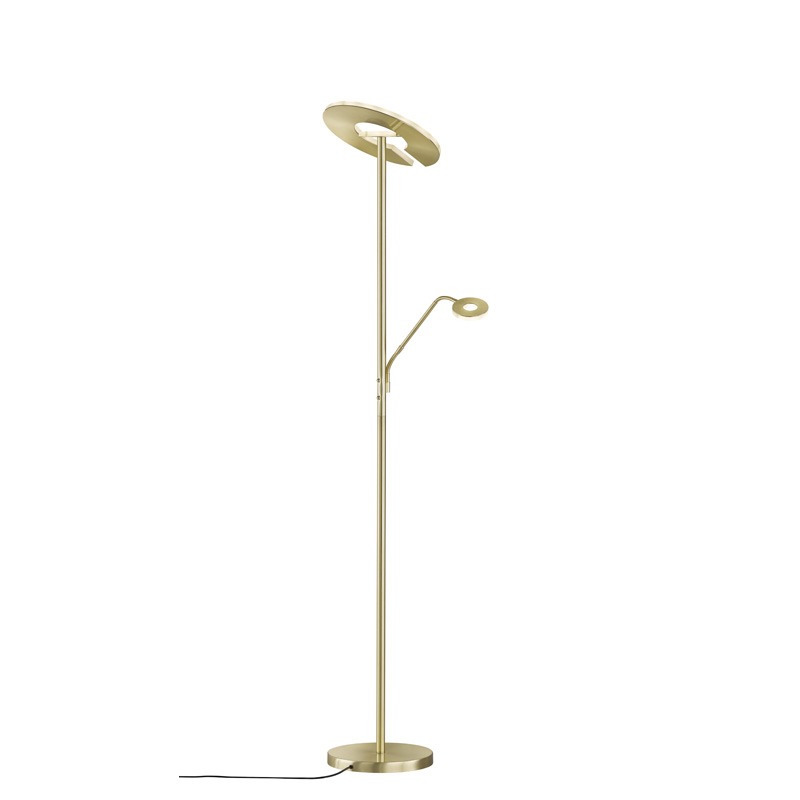 Golvlampa DENT med läslampa