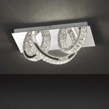 Vägglampa CRISTA, snygg kristall armatur - Bild 2