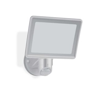 Fasadlykta LAGOS, utomhus, sensor, LED, silver