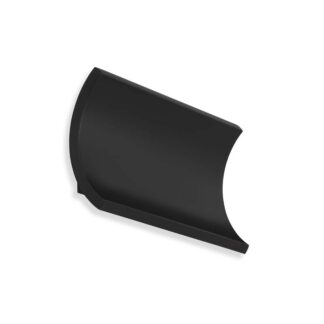 Fasadlampa GENF, LED, svart, modern design