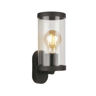 Vägglampa KAIRO, utomhus, svart