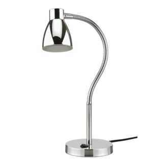 Bordslampa Start, krom