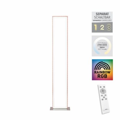 Golvlampa FELIX60, rainbow RGB färgstyrning, modern desing - Bild 8