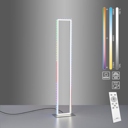 Golvlampa FELIX60, rainbow RGB färgstyrning, modern desing - Bild 7