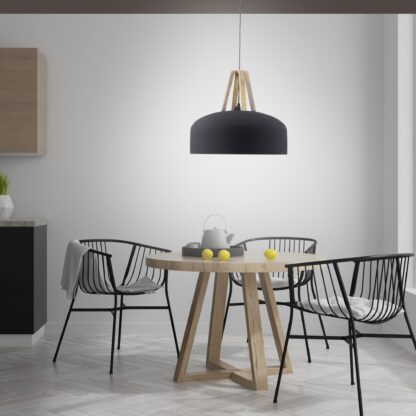 Pendellampa HAREA, stor snygg köksarmatur, industri design - Bild 5