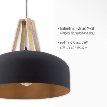 Pendellampa HAREA, stor snygg köksarmatur, industri design