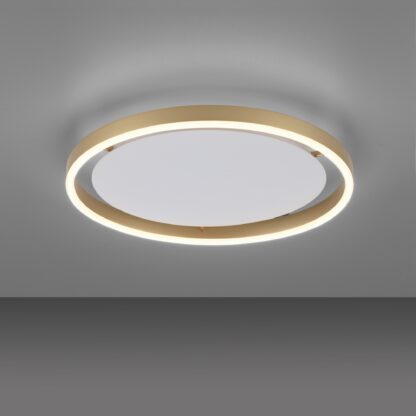 Taklampa RITUS, mässing, LED rund plafond - Bild 2