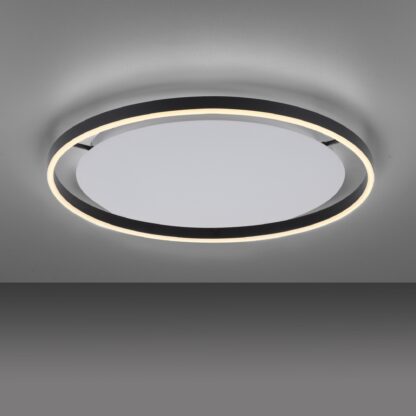 Plafond RITUS, stor modern LED, antracit - Bild 2