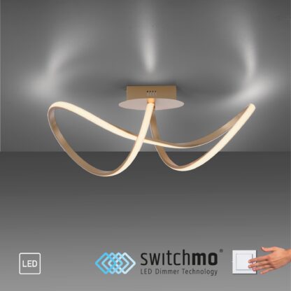 Taklampa MARIA, mässing, smart LED - Bild 7