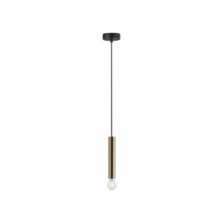 Pendellampa BRUNA, mässing, minimalistisk design