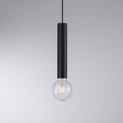 Pendellampa BRUNA, svart, 3 ljus armatur, minimalistisk design - Bild 4