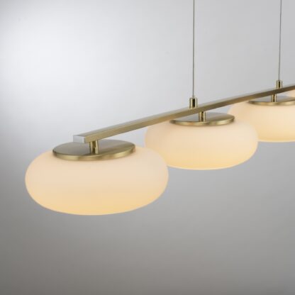Pendellampa Q-ETIENNE, kökslampa, smart ljusstyrning, frostad glas - Bild 4