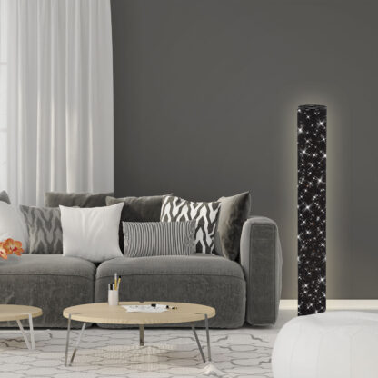 Golvlampa YOTA, med glittereffekt, svart - Bild 4