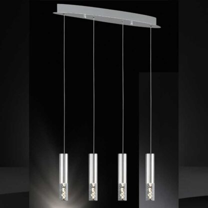 Pendellampa BUBBEL, modern pendel med 4 LED ljus - Bild 2