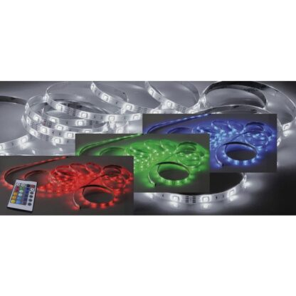 LED stripes TEANI 3-10m inkl. fjärrkontroll, dimmerfunktion, RGB-färgbyte - Bild 6