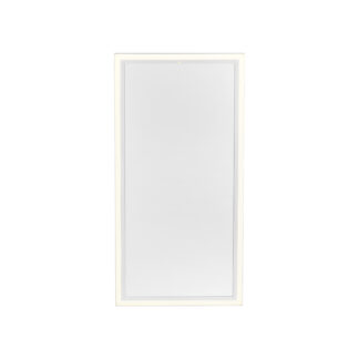 IR termolight panel BEROA 2, LED lampa med inbyggd infrarödvärme vit