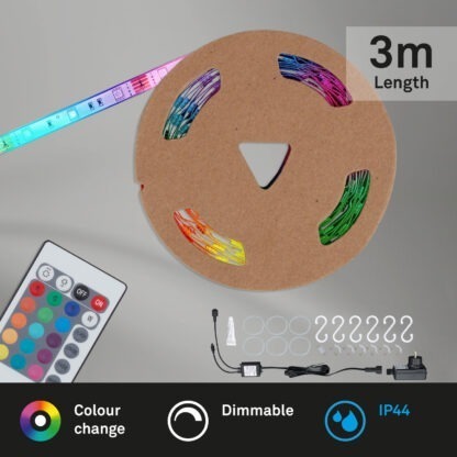 LED Stripe SUPERLINE OUTDOOR RGB IP44 90 - 280 LED’s med fjärrkontroll - Bild 2