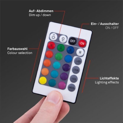 LED Stripe SUPERLINE RGB IP20 90 LED’s 16V för TV med fjärrkontroll 3m - Bild 2