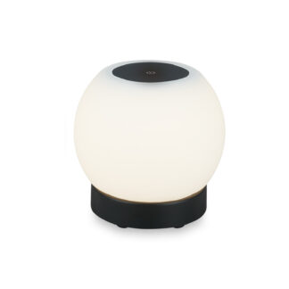 Bordslampa KULLA utomhus svart vit batteri LED
