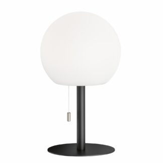 Bordslampa TRIVENTO, outdoor, sand svart, RGB steglös dimbar