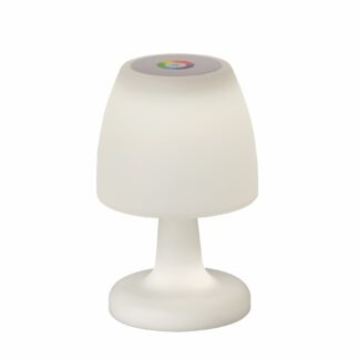 Bordslampa BARLETTA, outdoor ljus, RGB dimbar med smart sensor