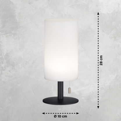 Bordslampa LARINO, outdoor light, sand anthracite, vit, dimbar 2 steg - Bild 4