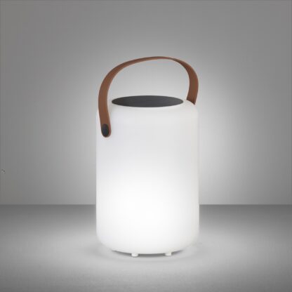 Bordslampa ORNO, solcellslampa, outdoor, vit, dimbar, praktiskt att ta med ut - Bild 2
