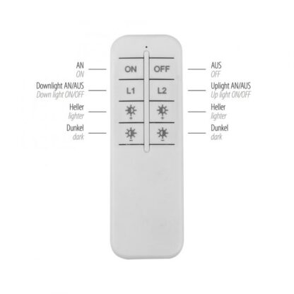 Pendellampa LILLUTI, stor modern LED lampa, silver matt - Bild 7