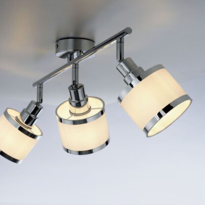 Taklampa ACCOR, kromad spot med tre ljus - Bild 2