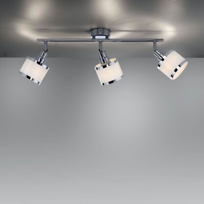 Taklampa ACCOR, kromad spot med tre ljus - Bild 4
