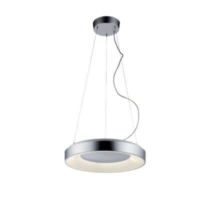 Pendellampa KETO ANIKA, rund modern LED lampa med fjärrkontroll