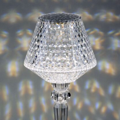 Bordslampa KRISTALA, portabel med USB kabel - Bild 2
