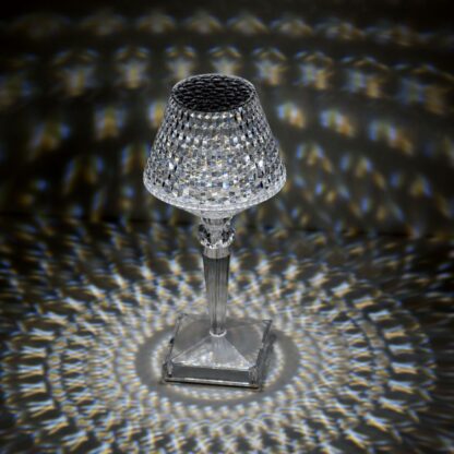 Bordslampa KRISTALA, portabel med USB kabel - Bild 4
