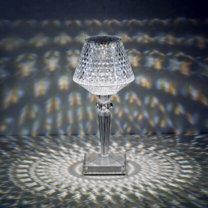 Bordslampa KRISTALA, portabel med USB kabel - Bild 5