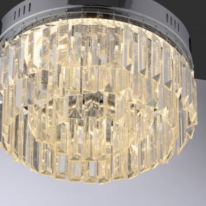 Taklampa KRISTA, kristall design - Bild 8