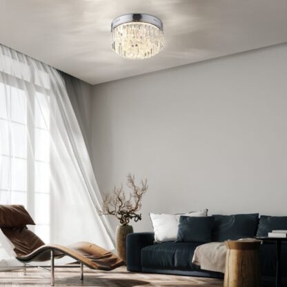 Taklampa KRISTA, kristall design - Bild 2