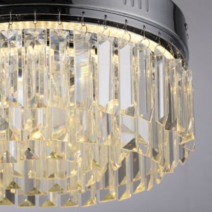 Taklampa KRISTA, kristall design - Bild 4