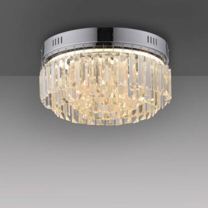 Taklampa KRISTA, kristall design - Bild 5