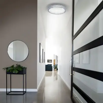Plafond MISTAR, LED kristalleffekt, vit, transparent, stjärnhimmel - Bild 8