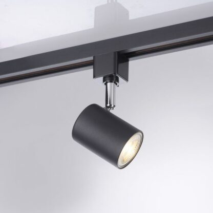 LED-ljusskena TARIK 4 spots svart svängbar tidlös design - Bild 4